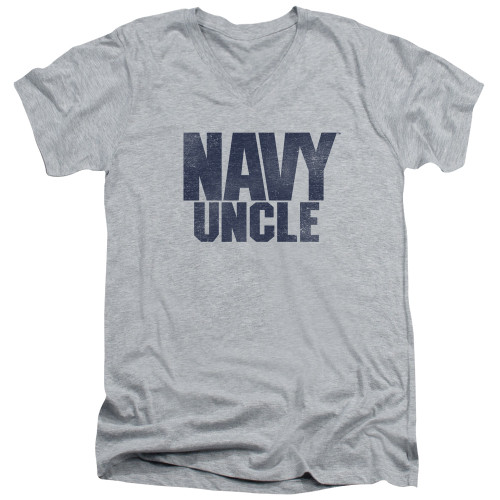 Image for U.S. Navy V Neck T-Shirt - Uncle