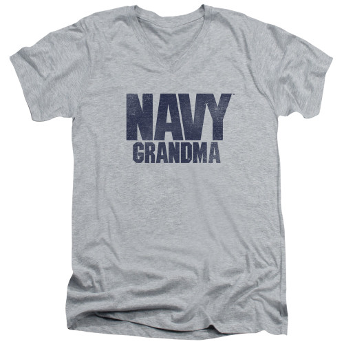 Image for U.S. Navy V Neck T-Shirt - Grandma