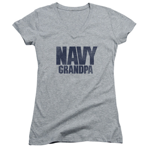 Image for U.S. Navy Girls V Neck - Grandpa
