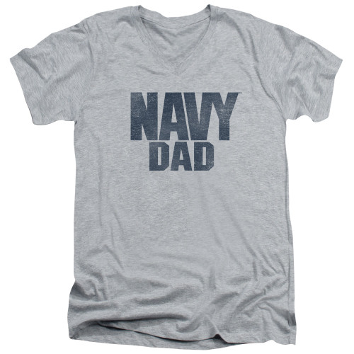 Image for U.S. Navy V Neck T-Shirt - Dad