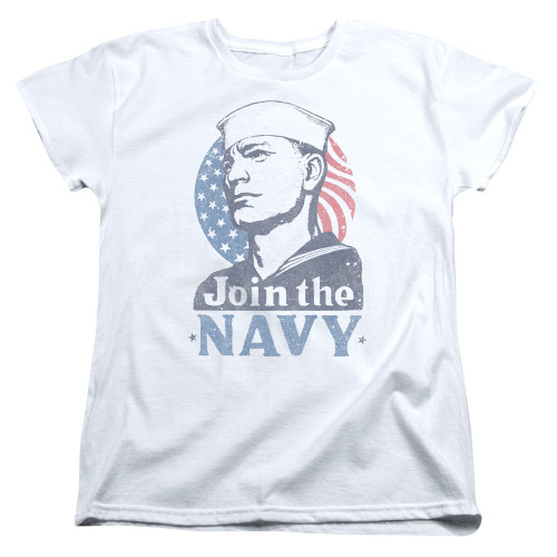 Image for U.S. Navy Womans T-Shirt - Join Now