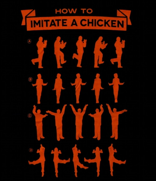 Arrested Development How to Imitate a Chicken T-Shirt