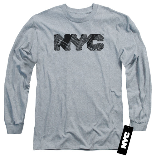 Image for New York City Long Sleeve Shirt - MAP Fill