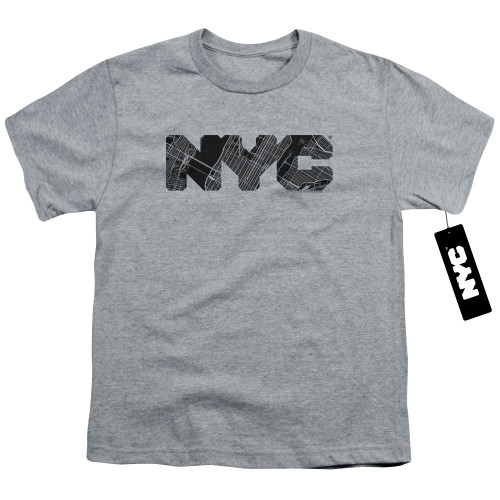 Image for New York City Youth T-Shirt - MAP Fill