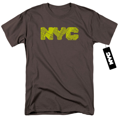 Image for New York City T-Shirt - Map