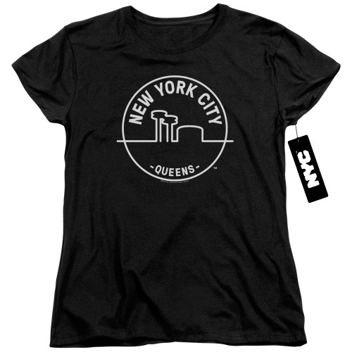 Image for New York City Womans T-Shirt - See NYC Queens