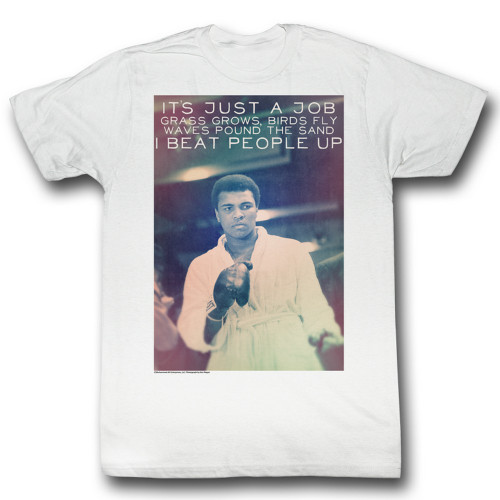 Muhammad Ali T-Shirt - Grass Grows, Birds Fly