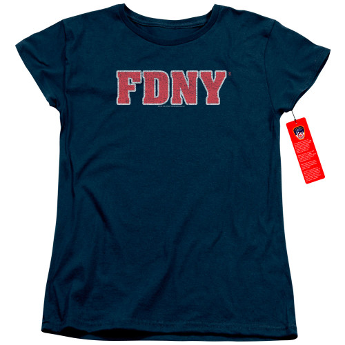 Image for New York City Womans T-Shirt - Classic FDNY