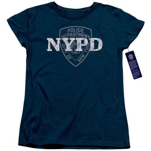 Image for New York City Womans T-Shirt - NYPD