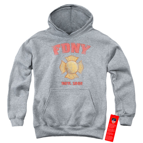 Image for New York City Youth Hoodie - FDNY Vintage Badge