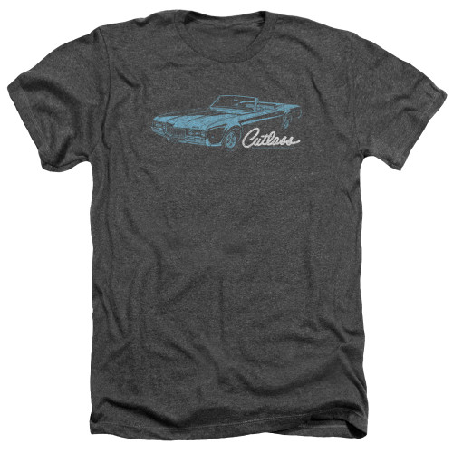 Image for Oldsmobile Heather T-Shirt - '68 Cutlass