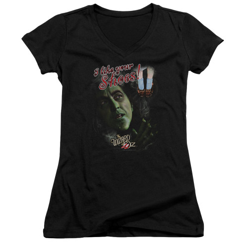 Image for The Wizard of Oz Girls V Neck - I Like Your Shoes