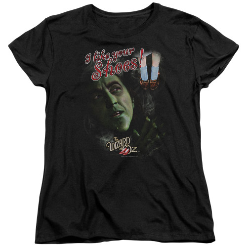 Image for The Wizard of Oz Womans T-Shirt - I Like Your Shoes