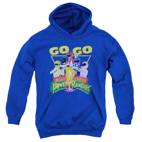 Image for Mighty Morphin Power Rangers Youth Hoodie - Go Go
