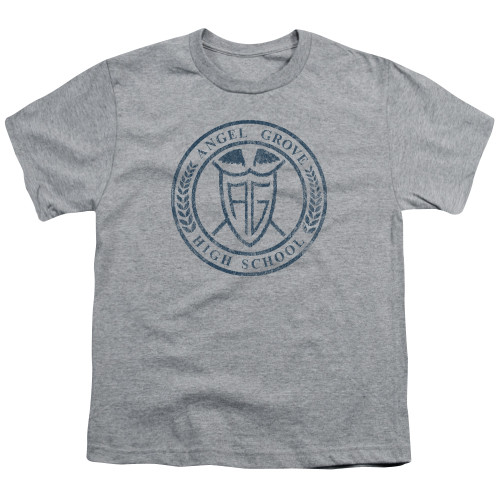 Image for Mighty Morphin Power Rangers Youth T-Shirt - Angel Grove High School