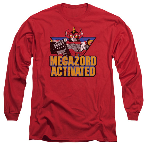 Image for Mighty Morphin Power Rangers Long Sleeve T-Shirt - Megazord Activated