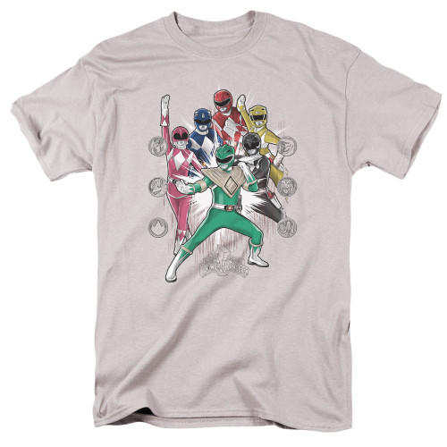 Image for Mighty Morphin Power Rangers T-Shirt - Ranger Manga