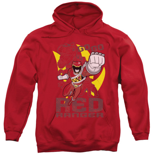 Image for Mighty Morphin Power Rangers Hoodie - Go Red