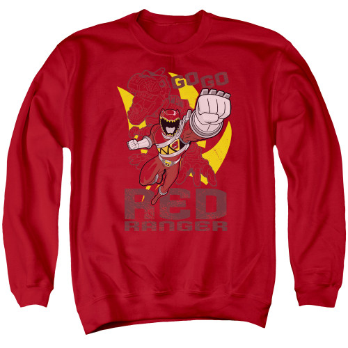 Image for Mighty Morphin Power Rangers Crewneck - Go Red