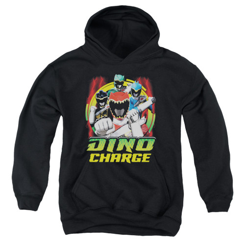 Image for Mighty Morphin Power Rangers Youth Hoodie - Dino Lightning