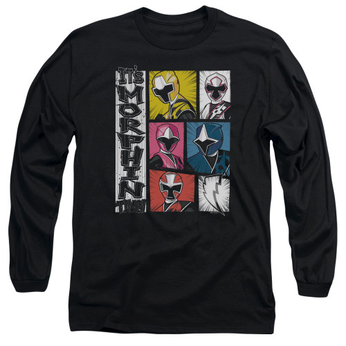 Image for Mighty Morphin Power Rangers Long Sleeve T-Shirt - It's Morphin Time