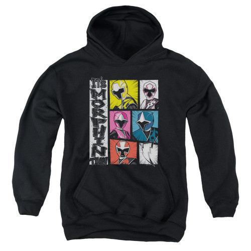 Image for Mighty Morphin Power Rangers Youth Hoodie - It's Morphin Time