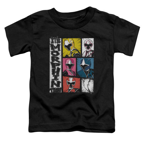 Image for Mighty Morphin Power Rangers Toddler T-Shirt - It's Morphin Time