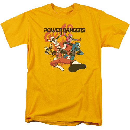 Image for Mighty Morphin Power Rangers T-Shirt - Attack