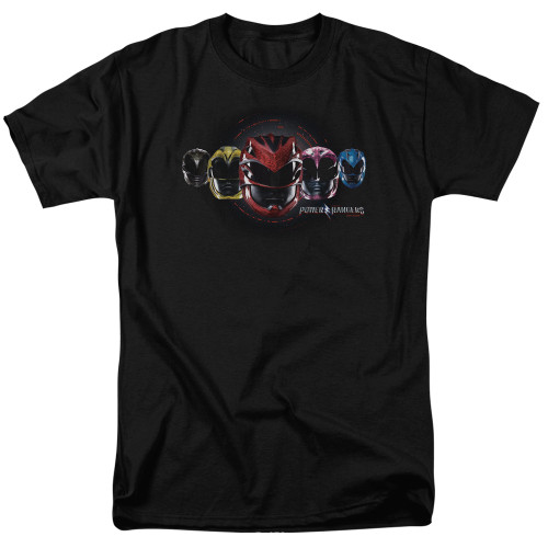 Image for Mighty Morphin Power Rangers T-Shirt - Head Group