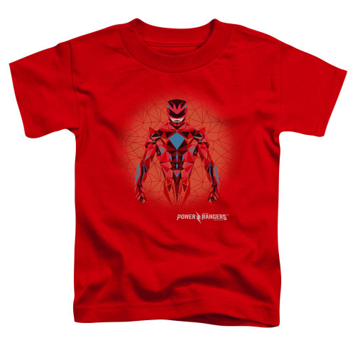 Image for Mighty Morphin Power Rangers Toddler T-Shirt - Red Power Ranger Graphic