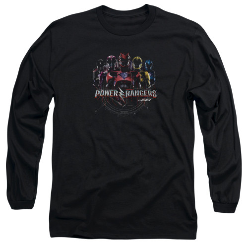 Image for Mighty Morphin Power Rangers Long Sleeve T-Shirt - Ranger Circuitry