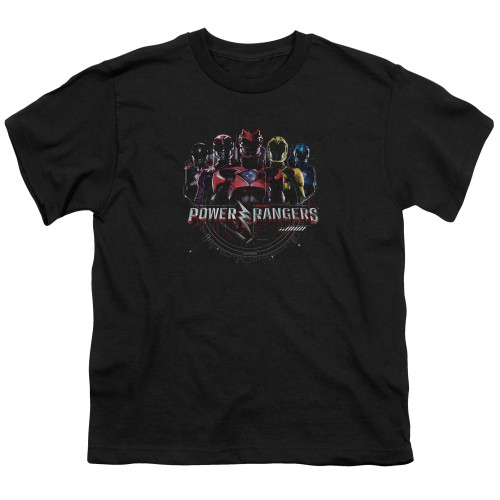 Image for Mighty Morphin Power Rangers Youth T-Shirt - Ranger Circuitry