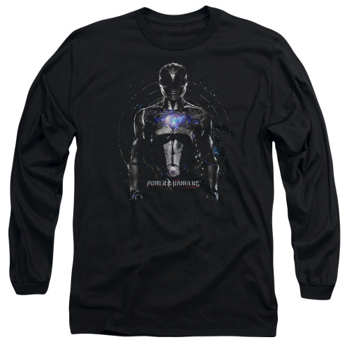 Image for Mighty Morphin Power Rangers Long Sleeve T-Shirt - Black Ranger