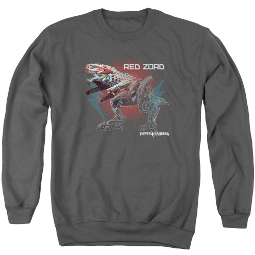 Image for Mighty Morphin Power Rangers Crewneck - Red Zord