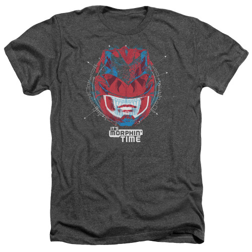 Image for Mighty Morphin Power Rangers Heather T-Shirt - Morphin Time