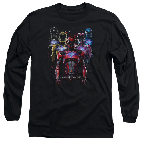 Image for Mighty Morphin Power Rangers Long Sleeve T-Shirt - Team of Rangers