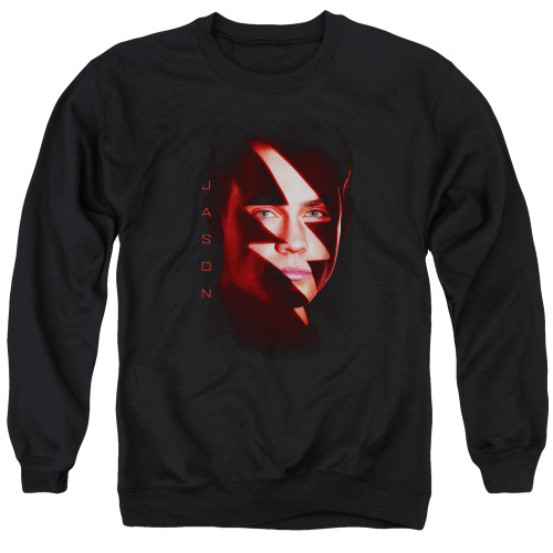 Image for Mighty Morphin Power Rangers Crewneck - Jason Bolt