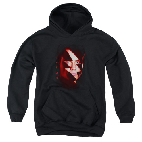 Image for Mighty Morphin Power Rangers Youth Hoodie - Jason Bolt