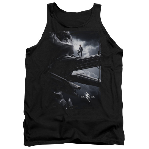 Image for Mighty Morphin Power Rangers Tank Top - Black Zord Poster