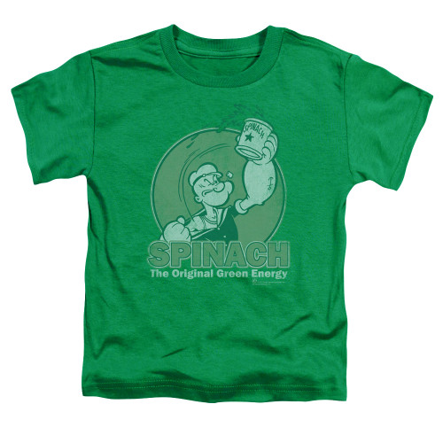 Image for Popeye the Sailor Toddler T-Shirt - Green Energy