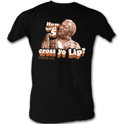 Redd Foxx T-Shirt - 5 Cross Yo Lips