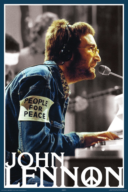 John Lennon People for Peace Poster