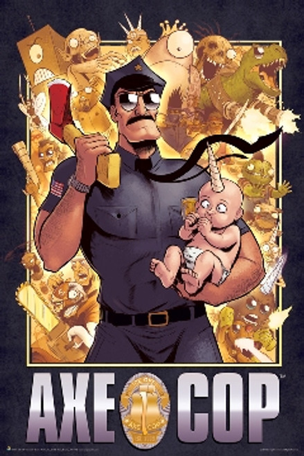 Axe Cop Poster