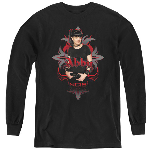 Image for NCIS Abby Gothic Youth Long Sleeve T-Shirt