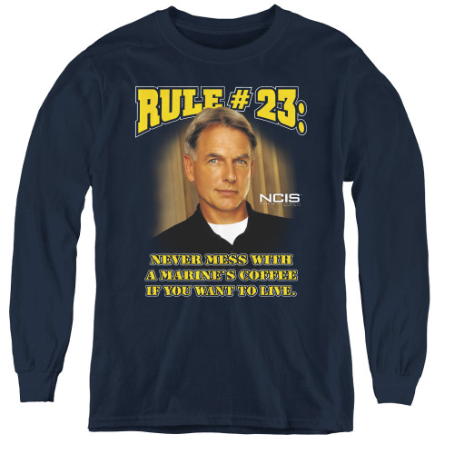 Image for NCIS Rule 23 Youth Long Sleeve T-Shirt