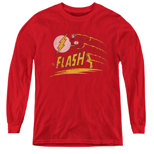 Image for Flash Like Lightning Youth Long Sleeve T-Shirt