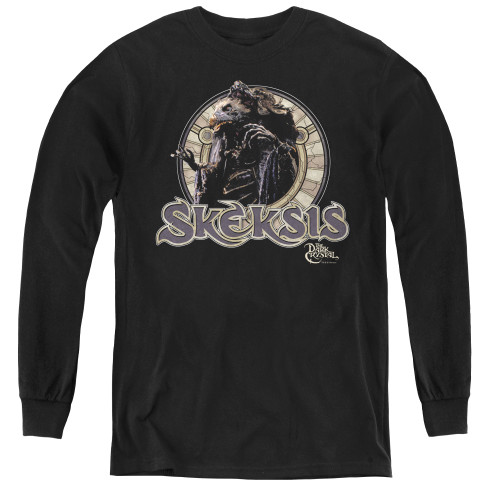 Image for The Dark Crystal Youth Long Sleeve T-Shirt - Skeksis Circle