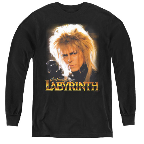 Image for Labyrinth Youth Long Sleeve T-Shirt - Jareth