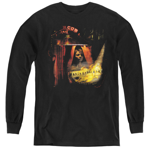 Image for MirrorMask Youth Long Sleeve T-Shirt - Big Top Poster