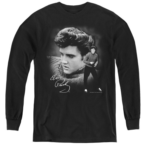 Image for Elvis Youth Long Sleeve T-Shirt - Sweater